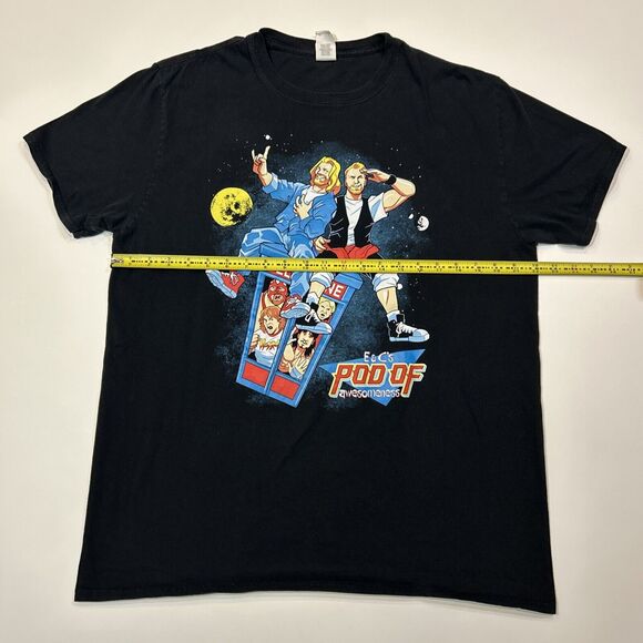 WWE Edge Christian Shirt Adult XL Extra Large E & C's Pod of Awesomeness Men - Picture 9 of 12